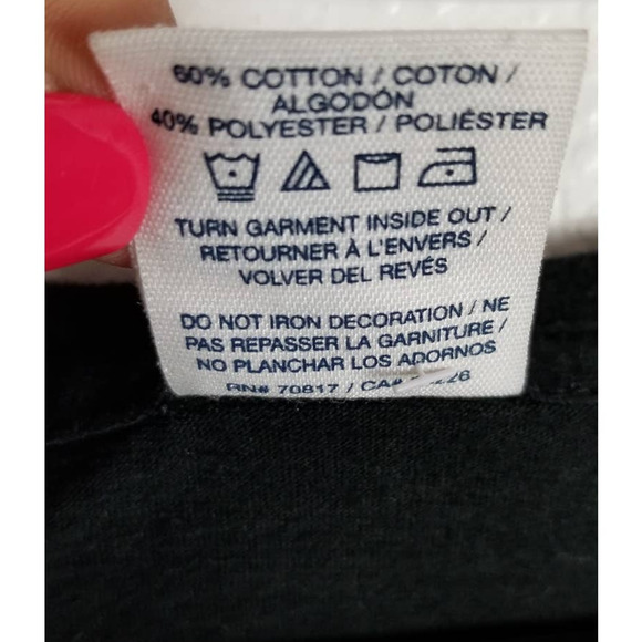 Victoria's Secret Pink Summer Classic Black Shirt XS - Picture 4 of 4